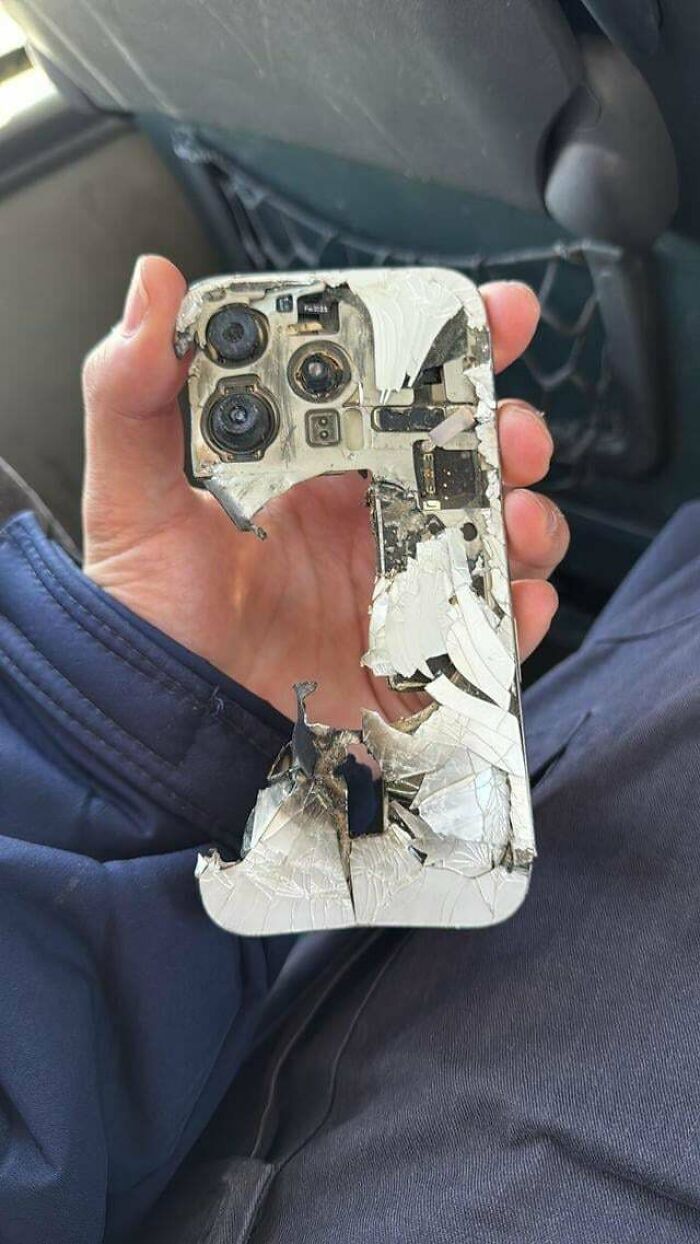 iPhone Shot by a 50 Cal Bullet. Yup, That Happened!