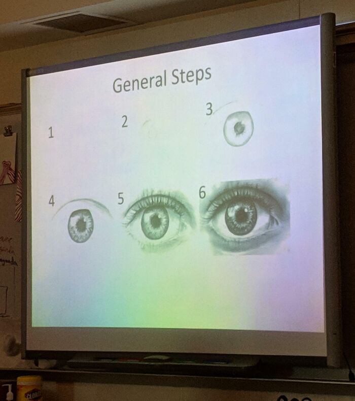 Our Art Class Demo Went Like This