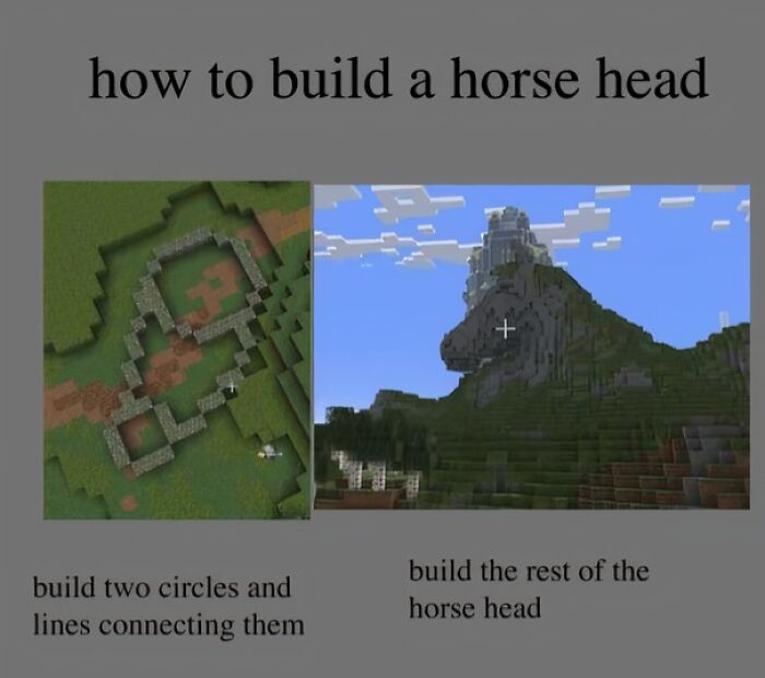 Finish The Horse Head If You Can