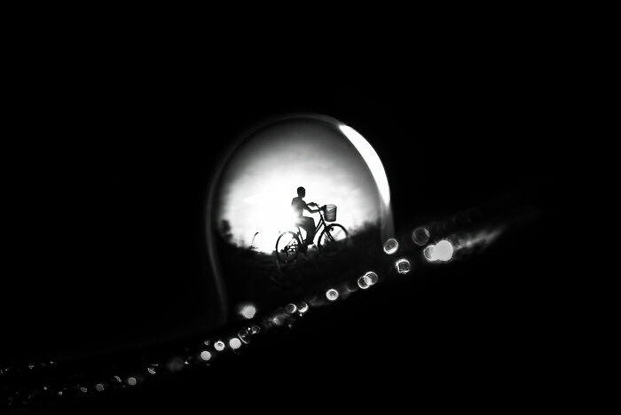 Cycling In The Dew By Wahyu Budiyanto