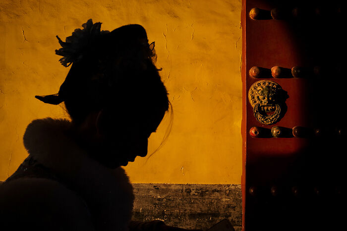 Sunset At The Temple Of Heaven By Chris Yan