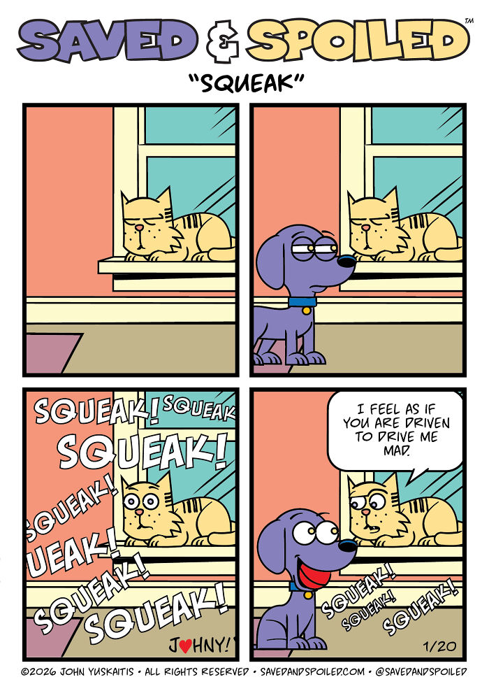 30 Comics That Prove Dogs and Cats Are Total Opposites (And We Love It)