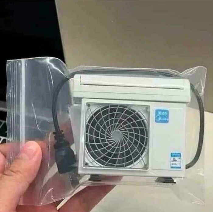 Bought An AC From Temu… Uh Oh
