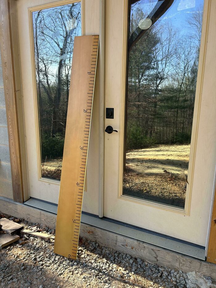 Bought a Ruler Off Temu... Door For Scale!