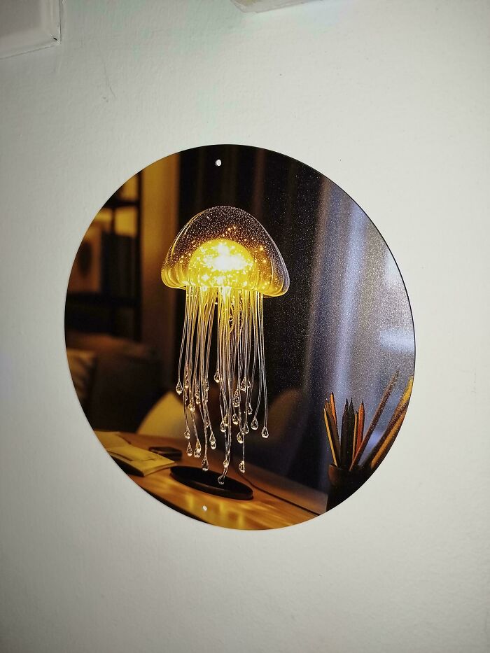 Lamp Fail: It’s Just a Photo on Aluminum