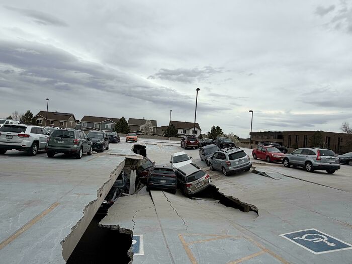 Parking Garage Said 'Nope' and Collapsed