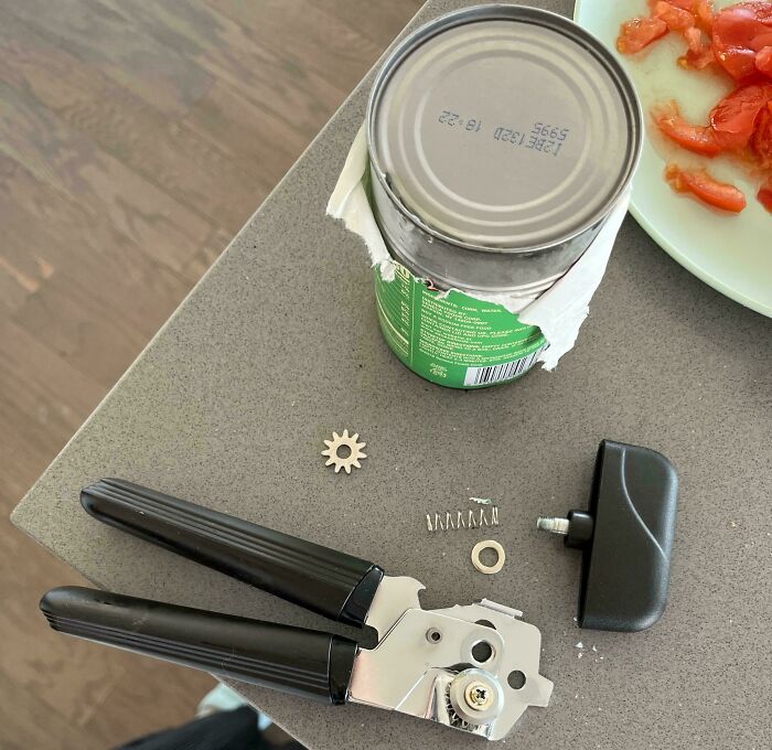 Can Opener Quit Its Job Mid-Corn Opening