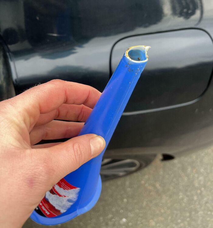 Oil Funnel Broke, Tip Fell In Engine. Oops, That's a $1,000 Problem