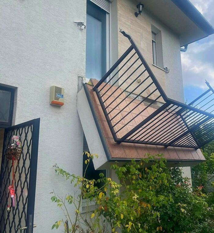 It’s a Balcony... Until It Falls and Becomes a Sidewalk