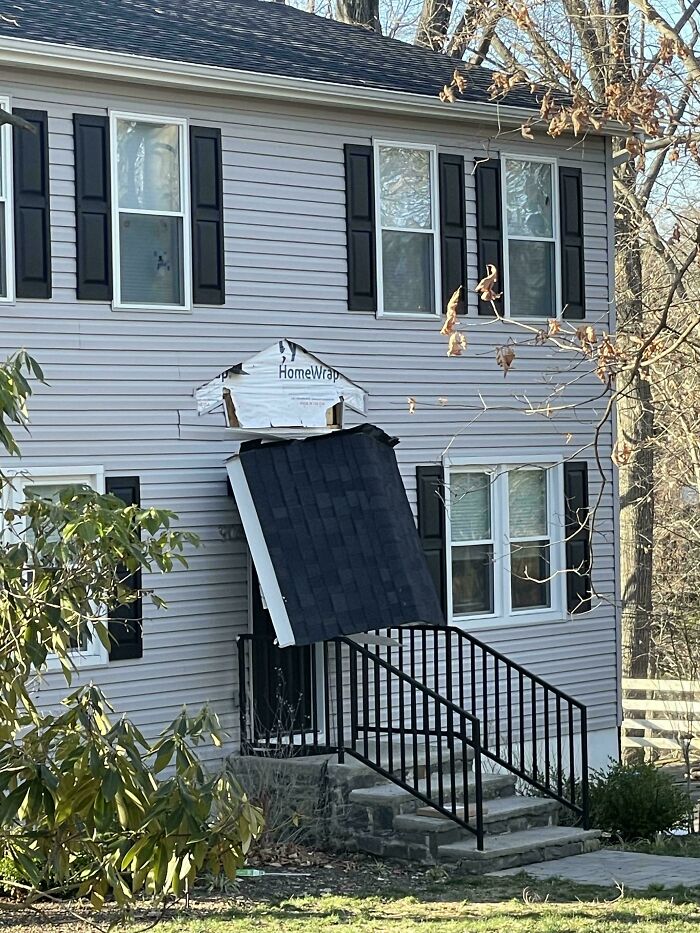 Whoopsies! Awning Has Been Hanging on for Months... Literally