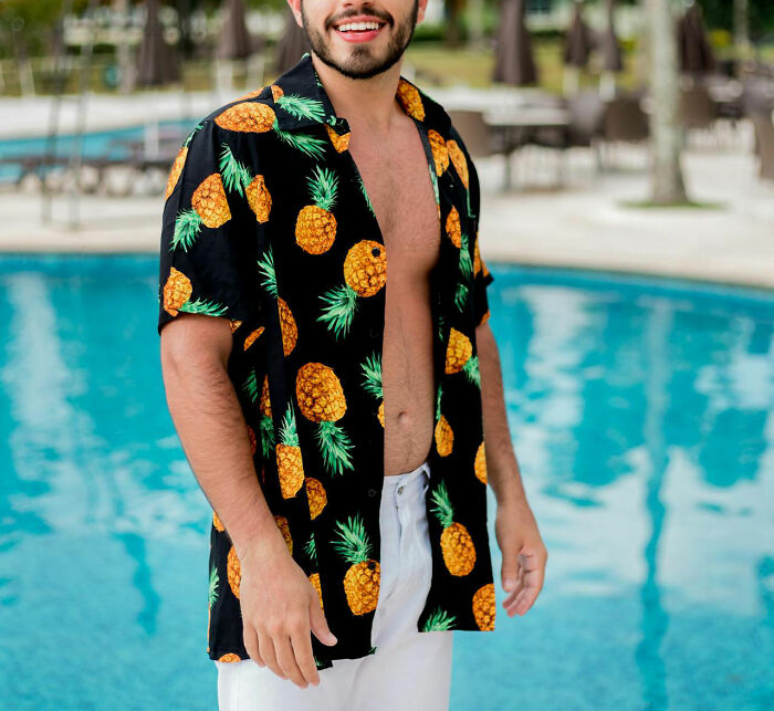 Creepy Dude at the Pool