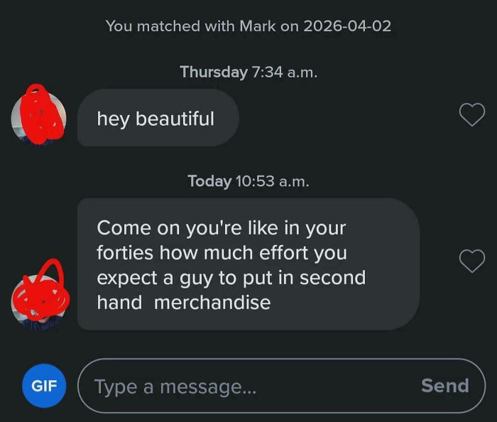 Second-Hand? Are Women Now Like Clothes?!