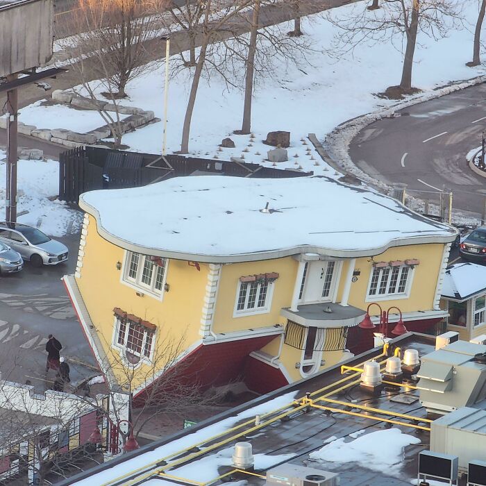 Found The House That Refuses To Stand Upright