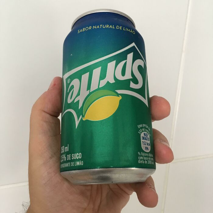 Sprite Logo Decides To Chill Upside Down