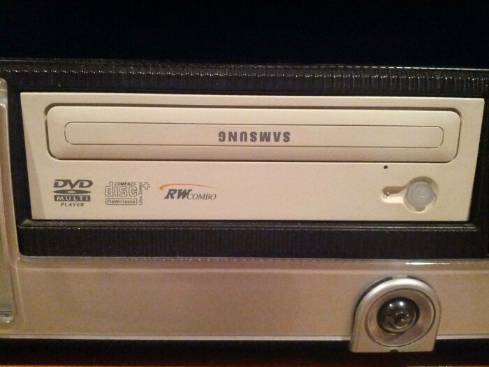 DVD Drive Doing Its Own Upside Down Thing