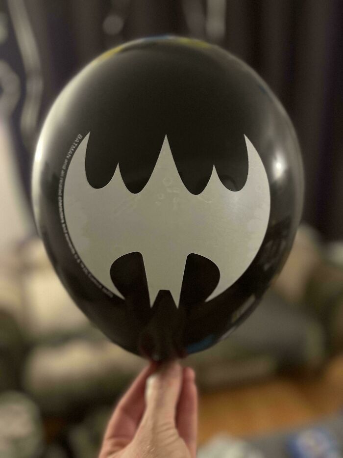 Batman Balloons Decided To Flip The Script