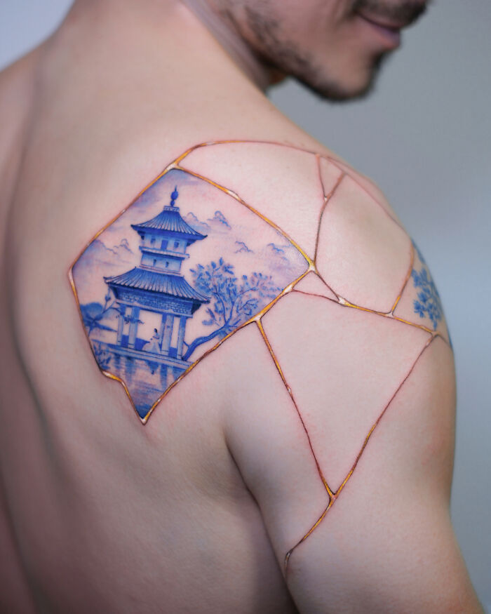 Wait Till You See These Tattoos That Make Skin Look Like Fancy Porcelain!