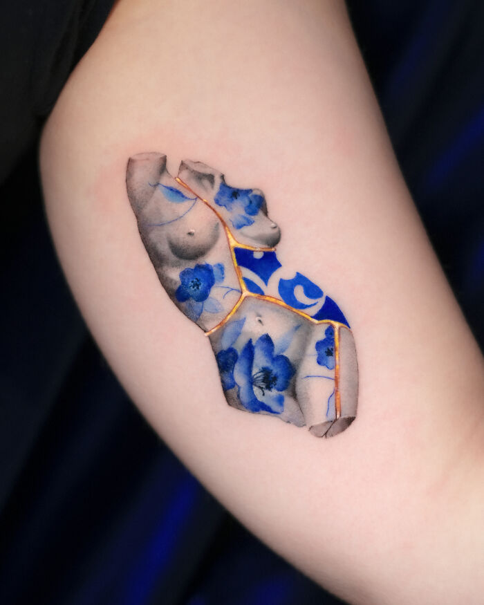 Wait Till You See These Tattoos That Make Skin Look Like Fancy Porcelain!