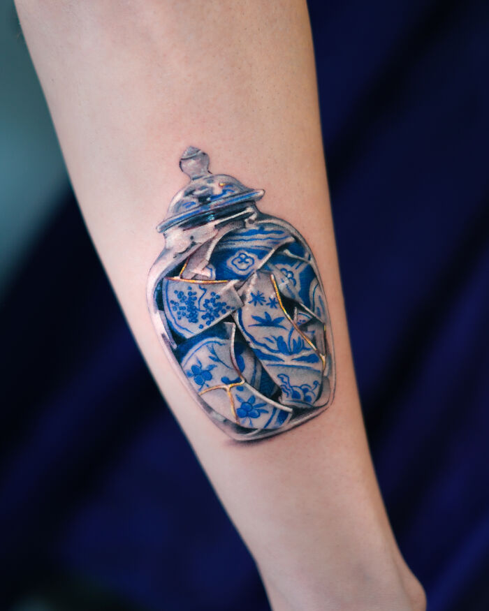 Wait Till You See These Tattoos That Make Skin Look Like Fancy Porcelain!