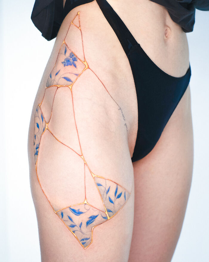 Wait Till You See These Tattoos That Make Skin Look Like Fancy Porcelain!