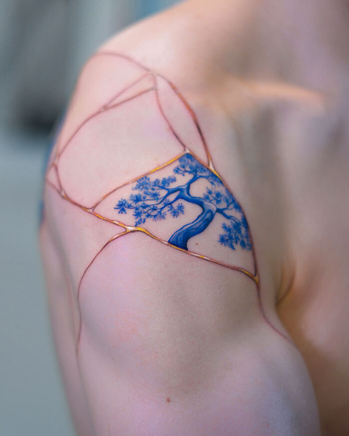 Wait Till You See These Tattoos That Make Skin Look Like Fancy Porcelain!