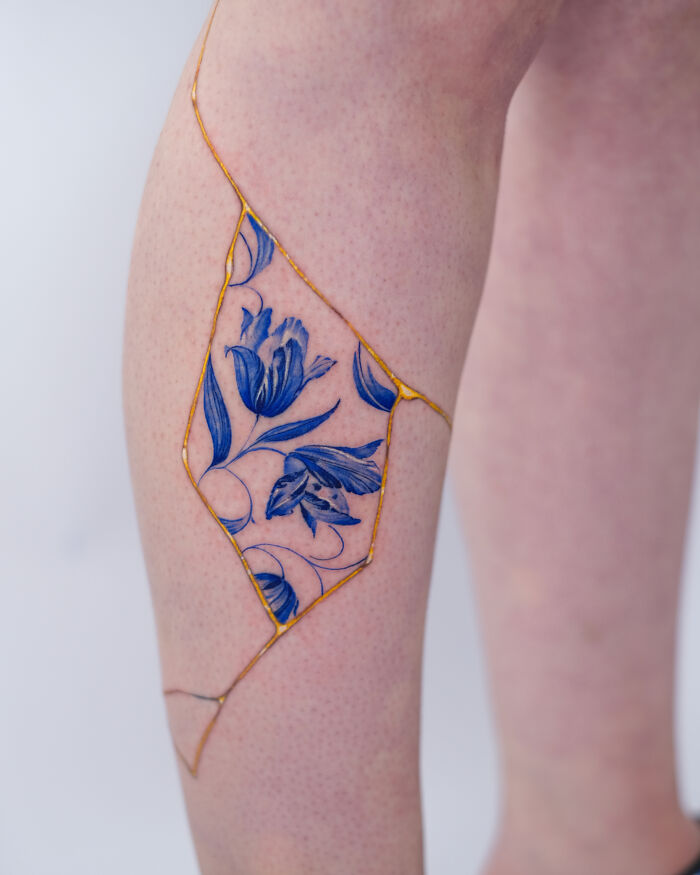 Wait Till You See These Tattoos That Make Skin Look Like Fancy Porcelain!