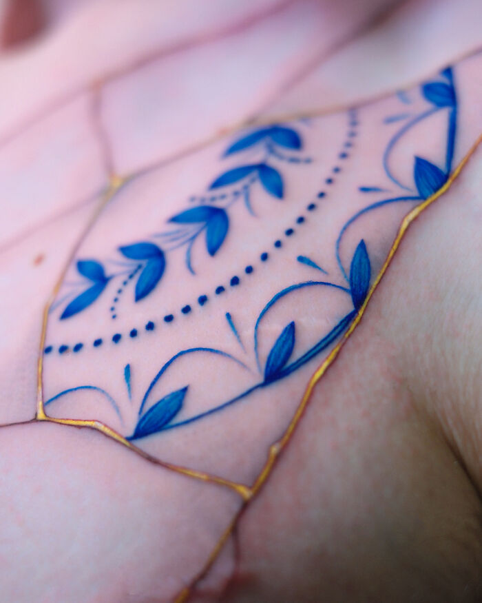 Wait Till You See These Tattoos That Make Skin Look Like Fancy Porcelain!