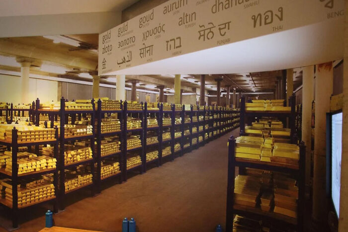 Bank Of England Gold Vaults, UK