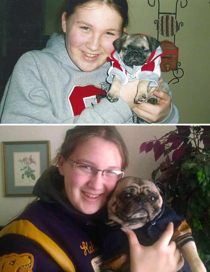 Wait Till You See These Pets And Their Humans Growing Up Together!