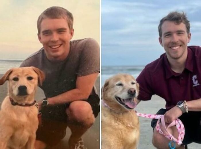 Wait Till You See These Pets And Their Humans Growing Up Together!