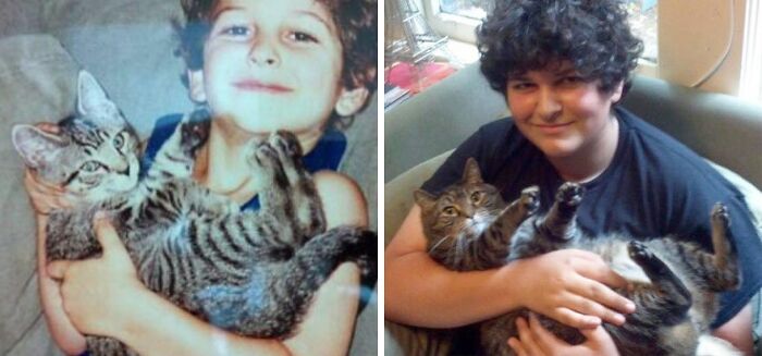 Wait Till You See These Pets And Their Humans Growing Up Together!