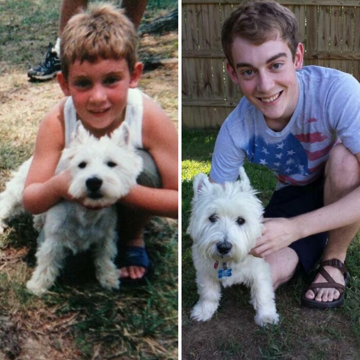 Wait Till You See These Pets And Their Humans Growing Up Together!