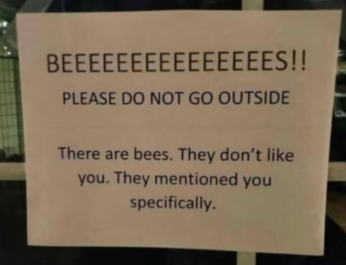 Buzz Off, Bee!
