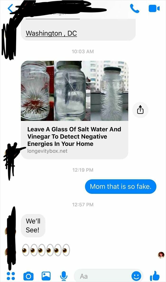 Why, Mom? Just Why?