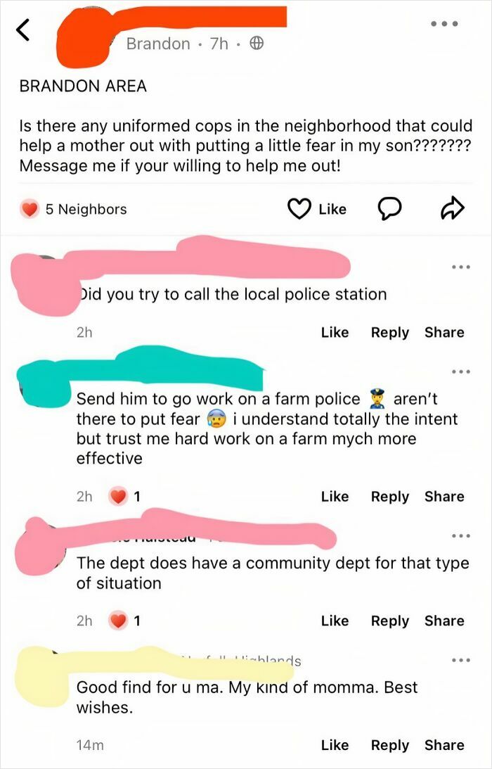 Found a Cringe Goldmine on My Neighborhood App