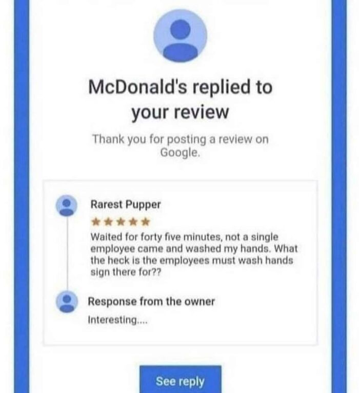 The Owner Totally Replied… And It’s Hilarious