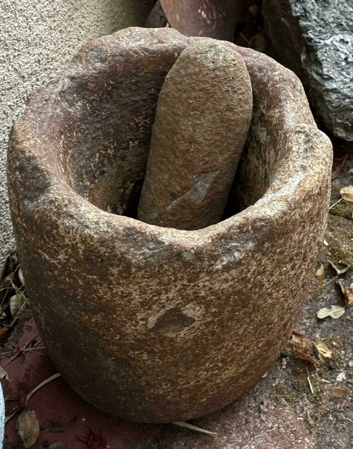 Pool Dig Unearths 100-Pound Ancient Millstone—Could Be Priceless