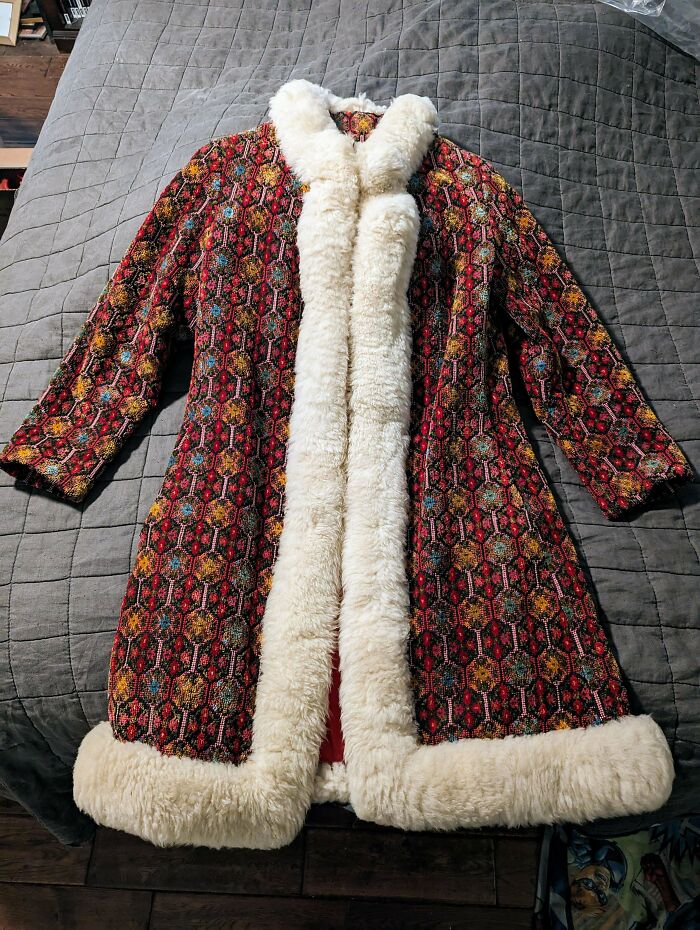 60s Tapestry Coat: Vintage Vibes for $300-ish