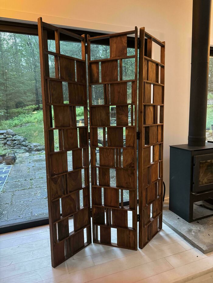 Frank Lloyd Wright Room Divider? Sold for $590