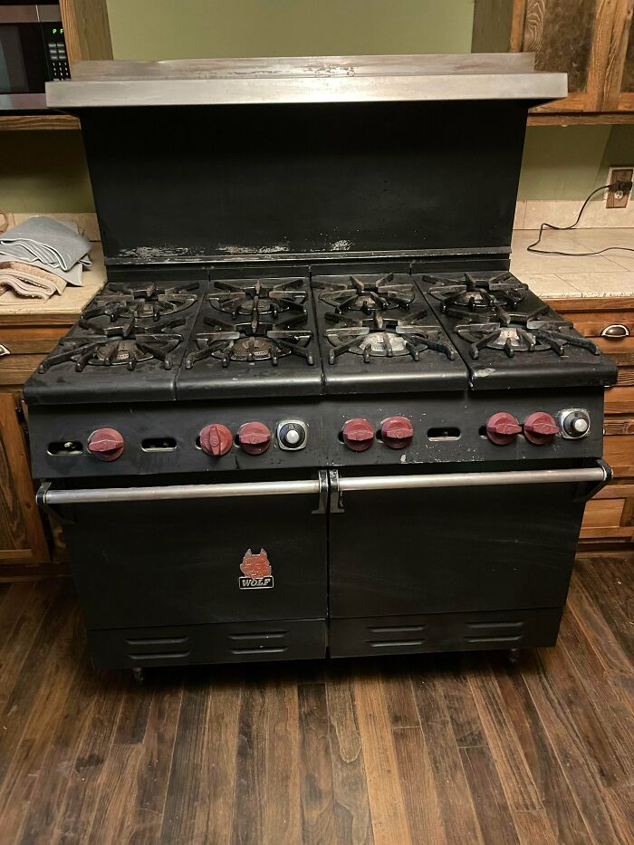 Old Wolf Commercial Oven? Maybe $1500 to $2000 (If You Find The Right Buyer)