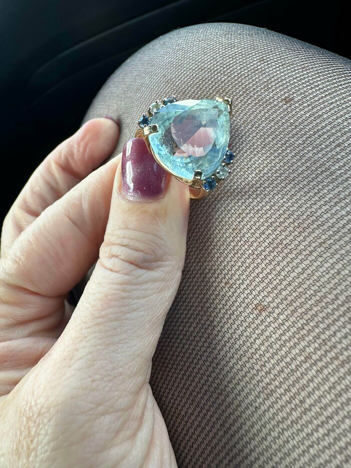 Aquamarine Ring from Great Grandmother? Could Be $350 to $550