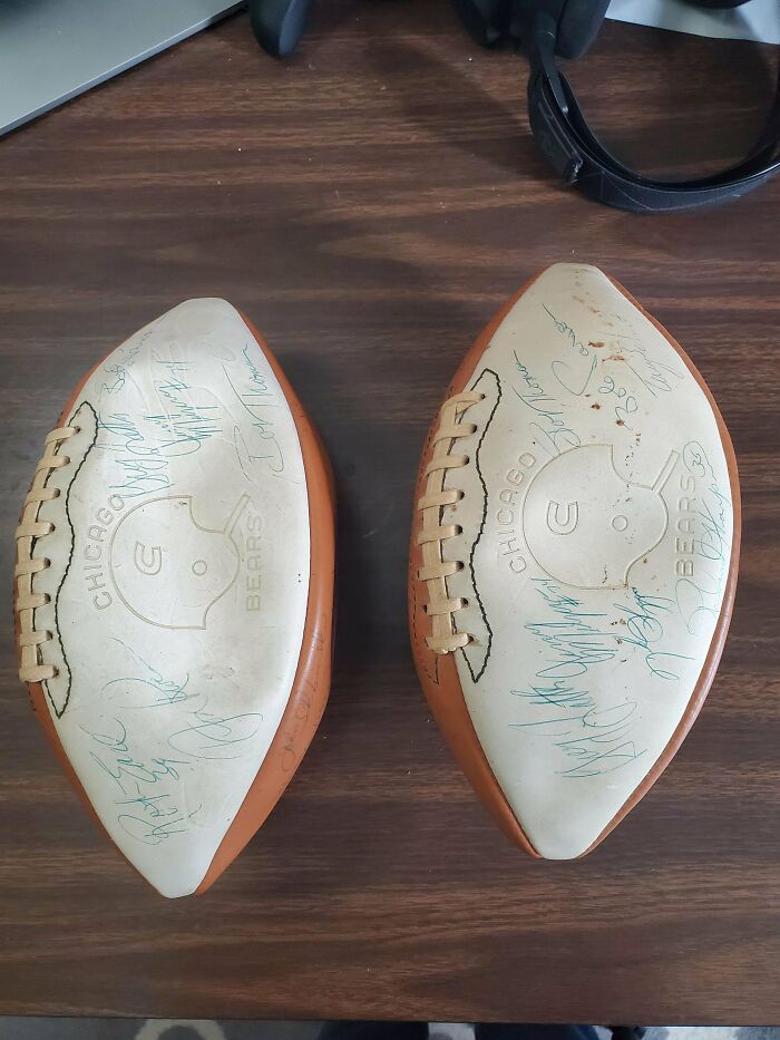 Two Old Chicago Bears Footballs? Could Be $1,000+