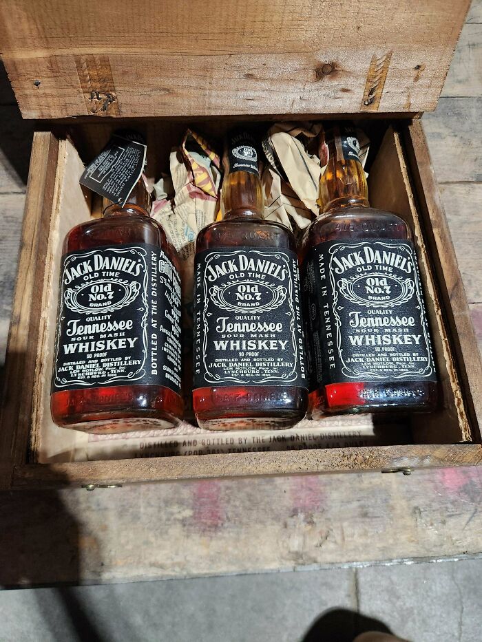 Case of Vintage Jack Daniel’s? Between $100 and $300