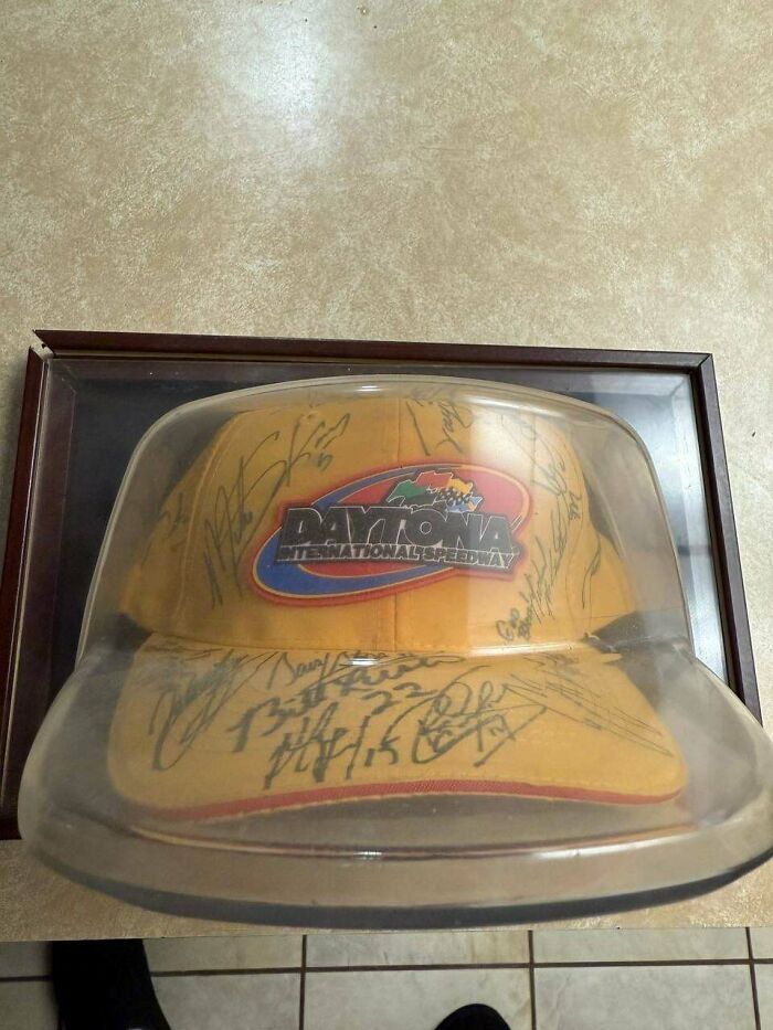 Signed NASCAR Hat? Memories > $35