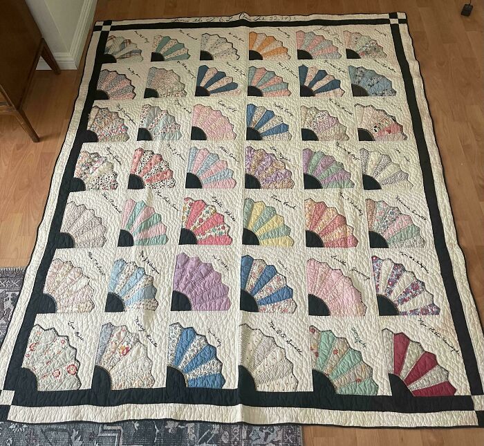 Quilt From 1931 That’s Basically History Wrapped in Fabric