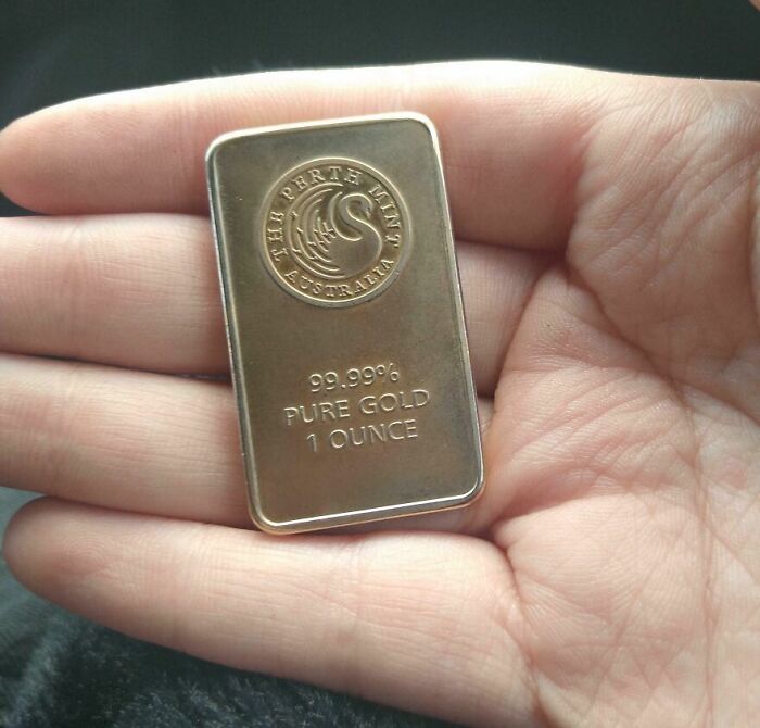 Wait For It...Someone Found an Actual Gold Bar!