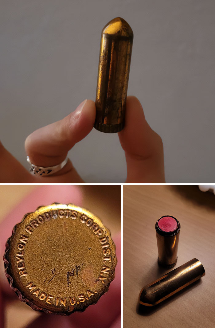 1940s Lipstick Found at the Bottom of a Bin!