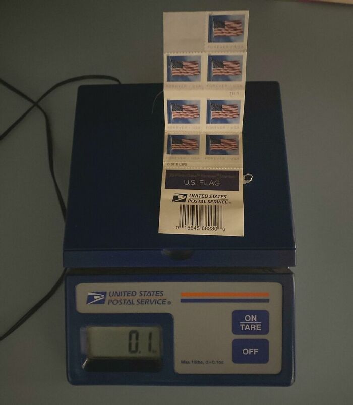 My Super Practical Bins Find—19 Forever Stamps Weighing Almost Nothing