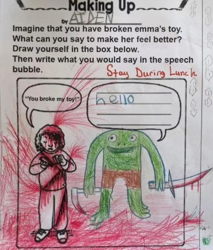 Guy Thinks 'Don’t Have Children' Is An Odd Thing to See Graffitied