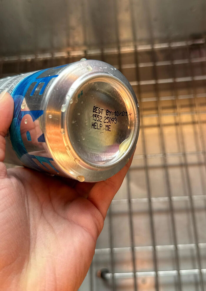 'Help Me' Shouted From an Energy Drink—Wait, What?!